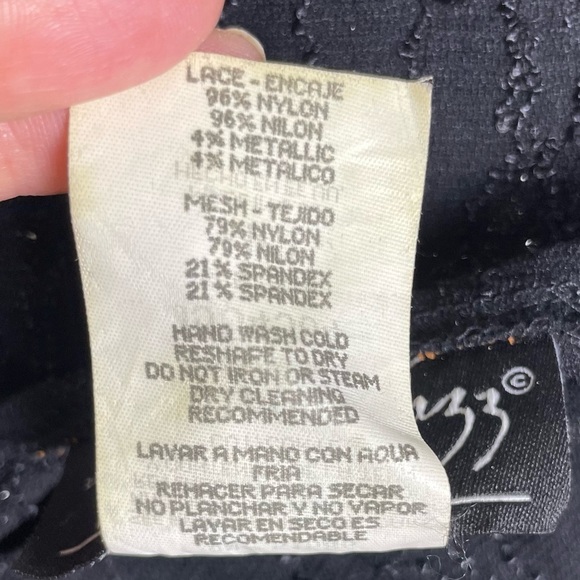 All That Jazz Dress Womens Medium Black Vintage Y2K Whimsigoth Sparkle Mesh Maxi - Picture 9 of 9